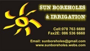 Sun Boreholes And Irrigation