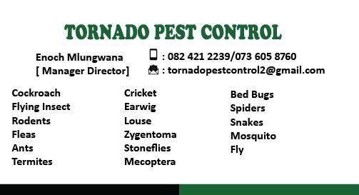 Tornado Pest Control