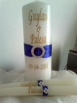Wedding Candles By Rose