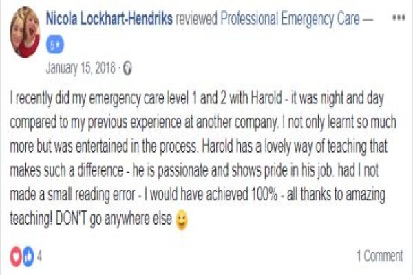 Professional Emergency Care Cc