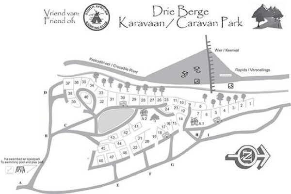 Drie Berge Karavaanpark