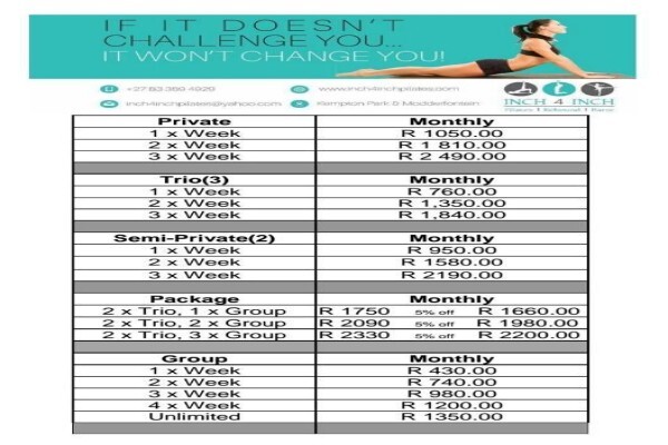 Inch 4 Inch Pilates