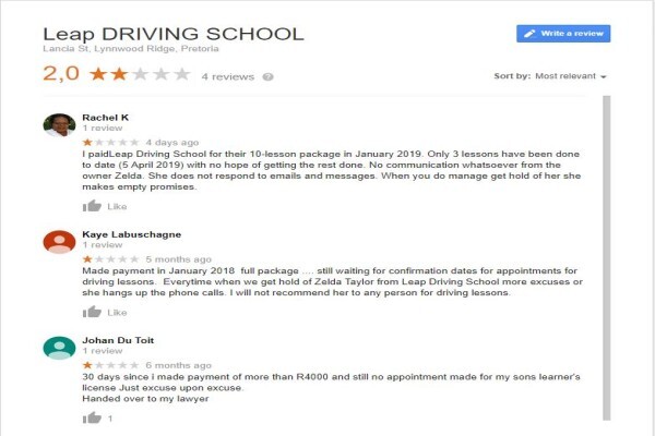 Professional Driving Academy Of South Africa