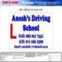 Anesh's Driving School