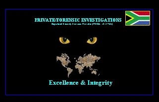 Jaco Snyman Private/Forensic Investigations