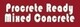 Pro Crete Ready Mix Concrete