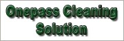 Onepass Cleaning Solution.