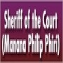 Shefiff Of The Court (Manana Philip Phiri)