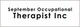 September Occupational Therapist Inc