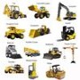 Container Forklift, Excavator, Tower Crane, Mobile Crane, Grader