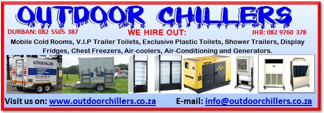 Toilet Hire Outdoor Chillers