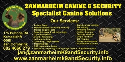 Zanmarheim K9 & Security Services (Pty Ltd)