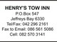 Henry's Tow Inn