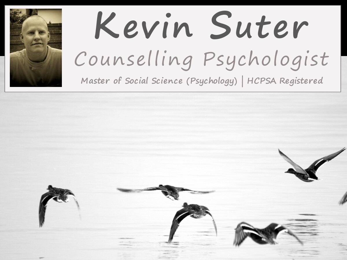 Kevin Suter | Psychologist | Psychotherapist | Counselling | Registered