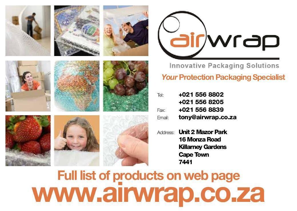 Airwrap cc Bubblewrap Manufacturers