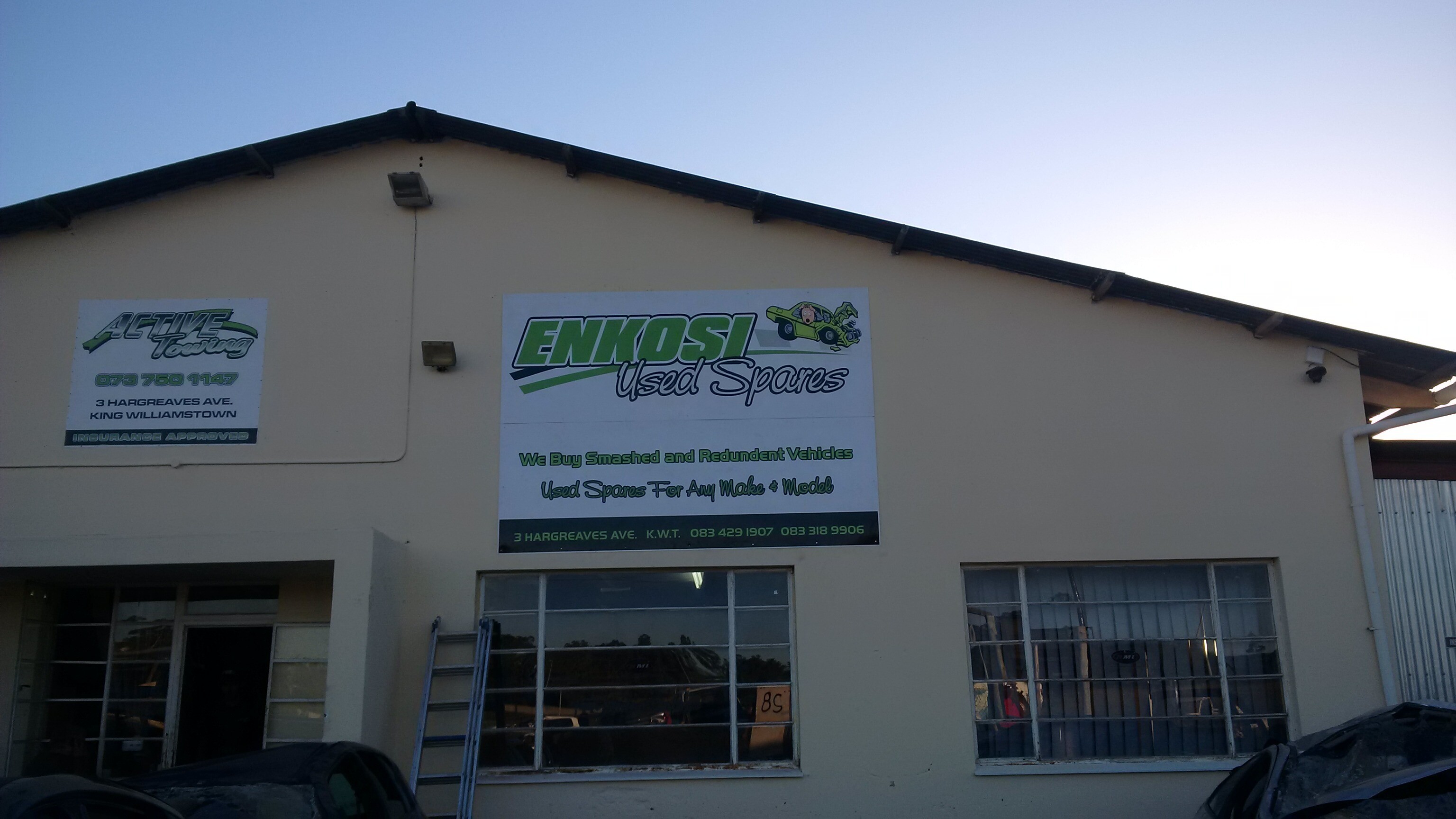 Enkosi used spares
