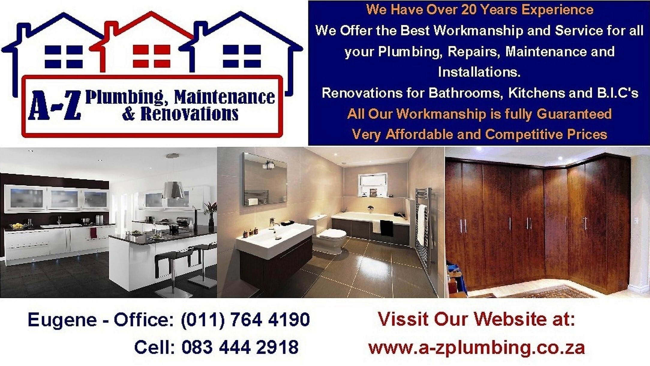 AZ Plumbing, Bathrooms, Kitchens & Renovations