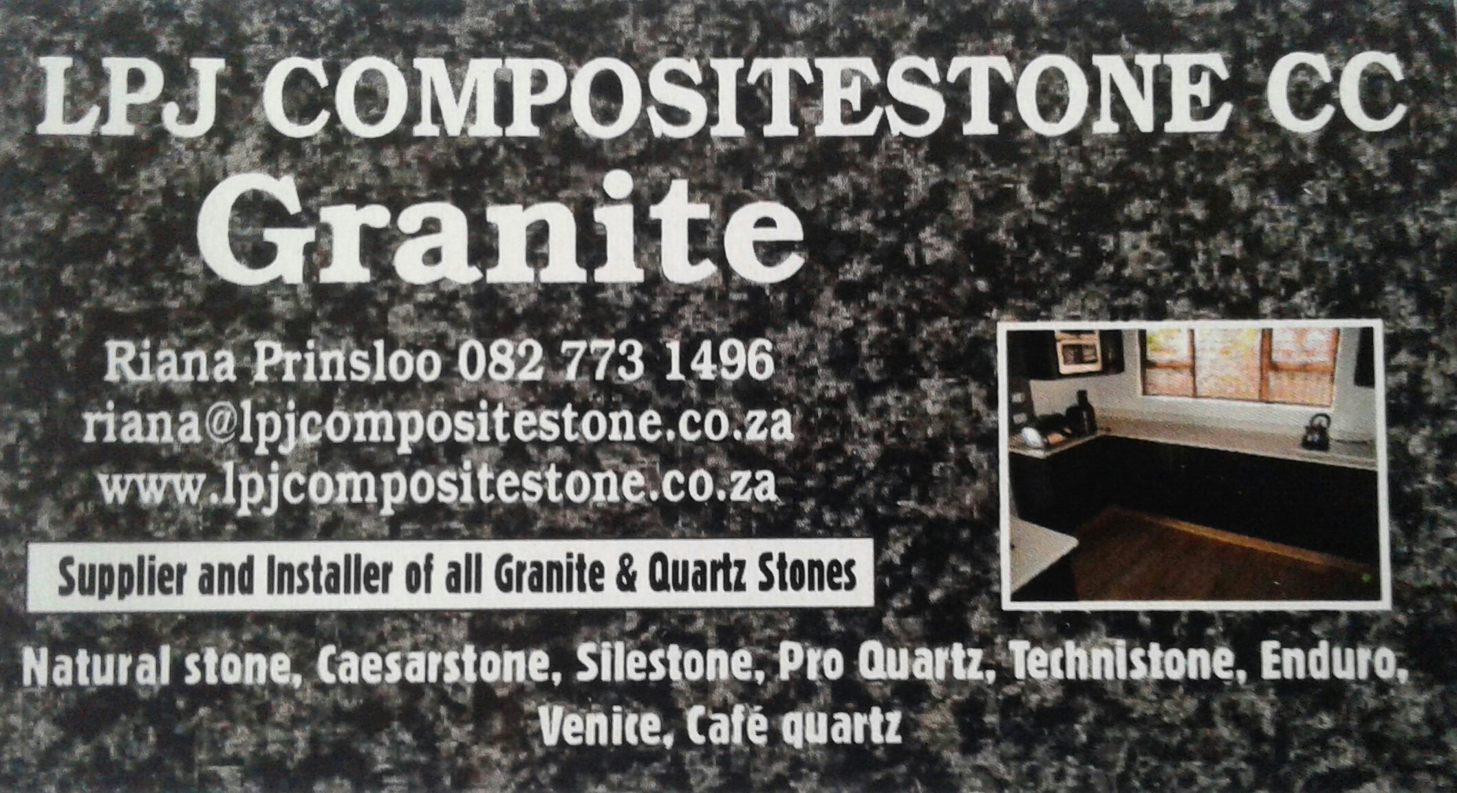 LPJ Composite Stone and Cupboards