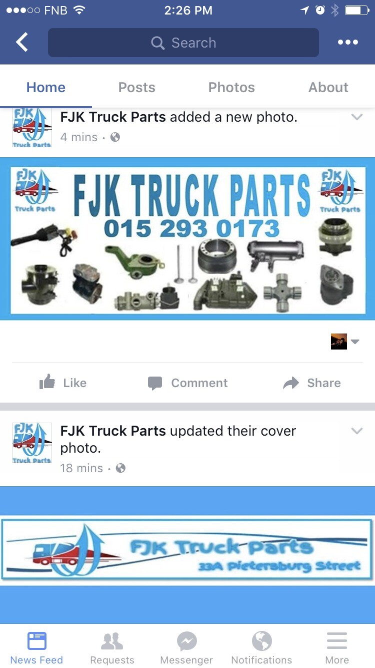 FJK Truck Parts