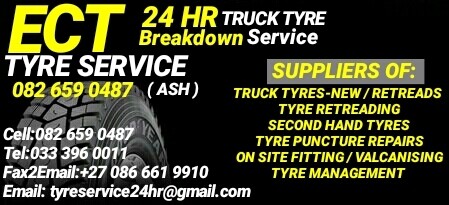 ECT Tyre Service | 24Hr Truck Tyre Breakdown