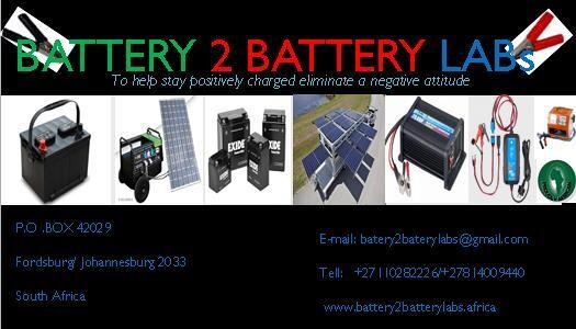 Battery2Battery Labs Pty ltd