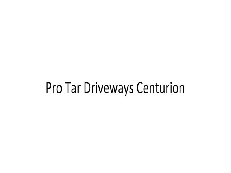 Pro Tar Driveways Centurion