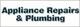 Appliance Repairs & Plumbing