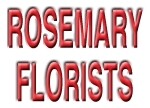 Rosemary Florists