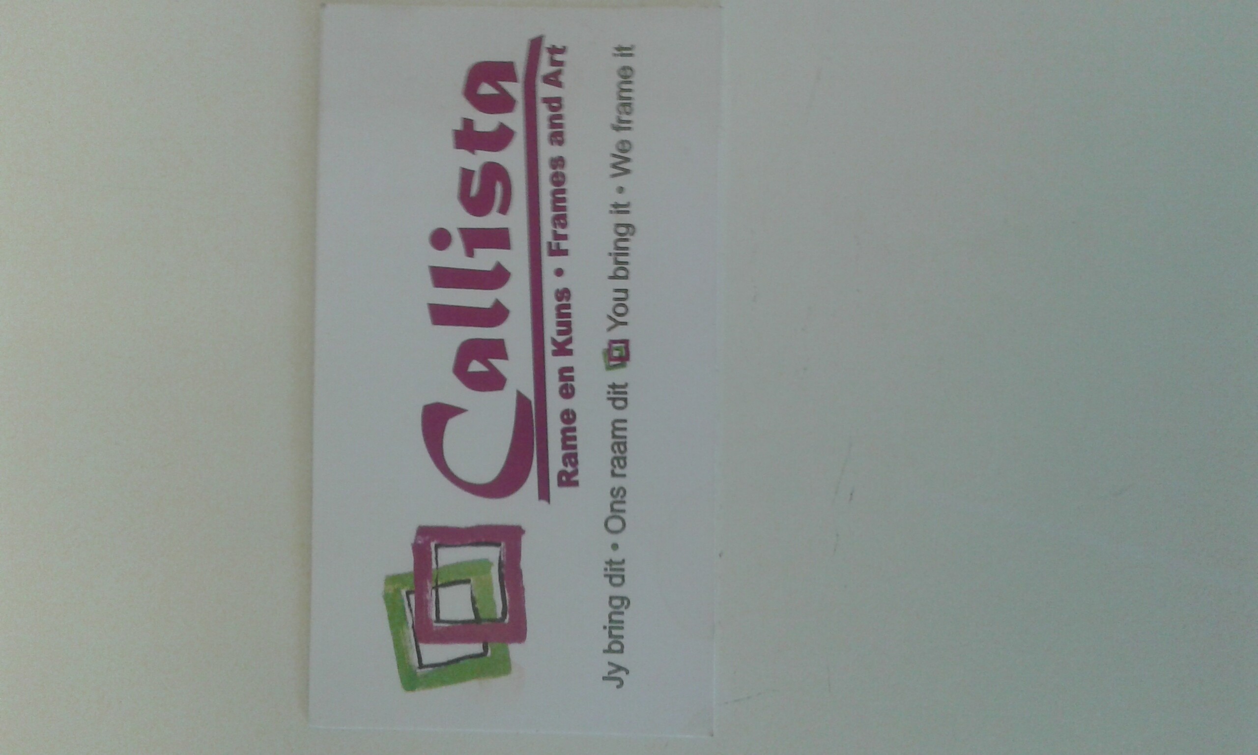 Callista Frames & Art