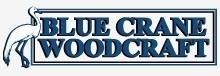 Blue Crane Wood Craft