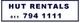Hut Rentals CC