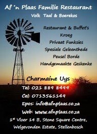 Af 'n Plaas Familie Restaurant