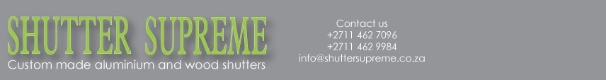 Vision Shutters And Flyscreens