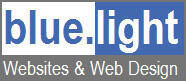 Blue Light Web Design