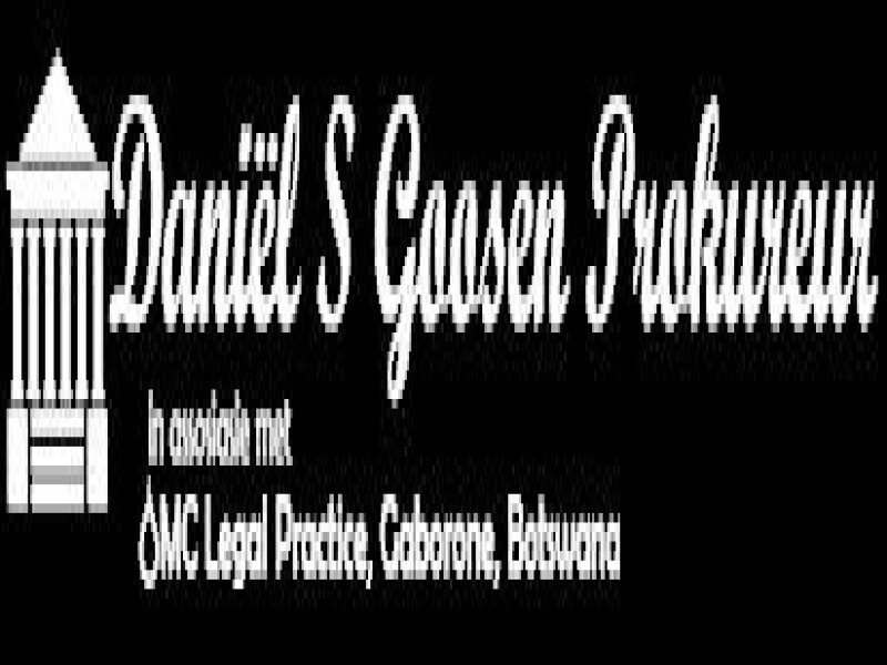 Daniël S Goosen Prokureur / Attorney