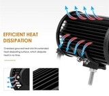 144W144W 48 LED Hight Brightness New Design  6000K LED Bar Light48 LED Hight Brightness New Design  