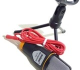 Condenser Microphone with Tripod Stand, PC/Mobile 3.5mm Jack - Q-888
