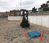 Forklift on-site training in Polokwane